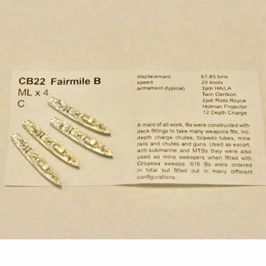 CB22 Fairmile B ML